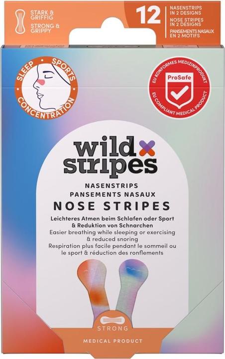 Wild Stripes Nasen Strips 12