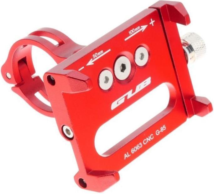 Produktbild Forcell Bicycle accessory Gub GUB bike holder for mobile phone G85 Aluminium red
