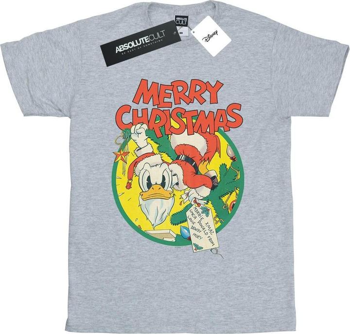 Produktbild Disney Donald Duck Merry Christmas TShirt (M)