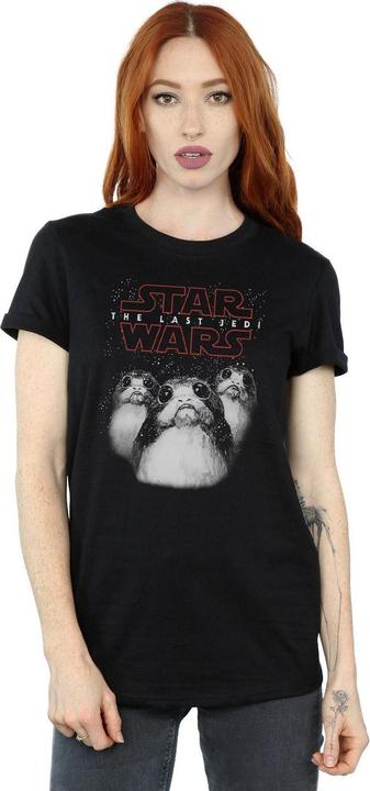 Immagine prodotto Star Wars The Last Jedi Porgs Maglietta Ampia Donna (M)