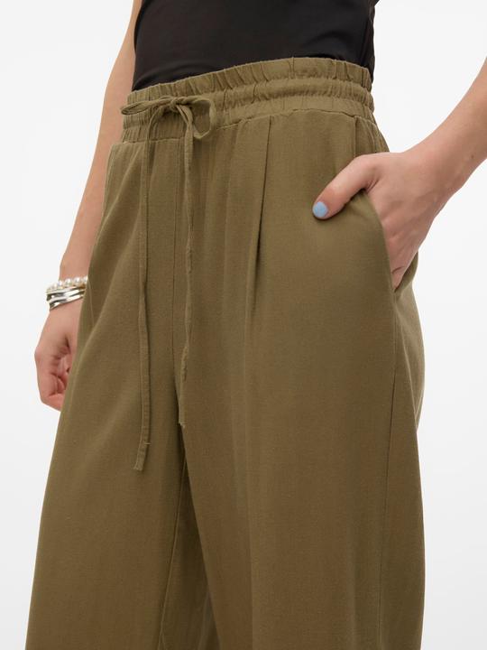 Actual product image Vero Moda VMJESMILO Mid-rise waist trousers Wide leg trousers (XS)