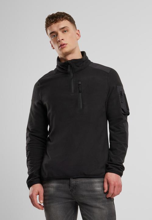 Produktbild Brandit Fleecepullover Ripstop Grösse 3XL Farbe Schwarz (3XL)