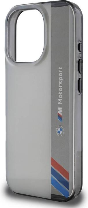 Immagine prodotto BMW BMHCP16L23HTFEG iPhone 16 Pro 6,3" szary/grey hardcase Motosport IML Vertical Stripe (Apple iPhone 16 Pro)