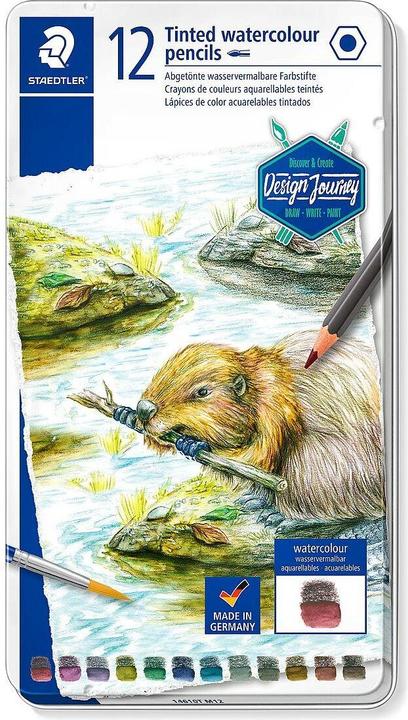 Actual product image Staedtler tinted 146 10T Tinted watercolour pencils (12 colours, 1 x)