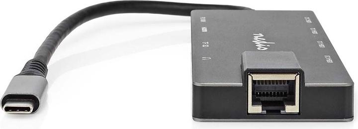 Immagine prodotto Nedis CCBW64775AT02 Adattatore USB USB 3.2 Gen 1 Jack USB-C™ Uscita HDMI™ / Jack RJ45 / SD / 2X U (USB-C, 10 Porti)