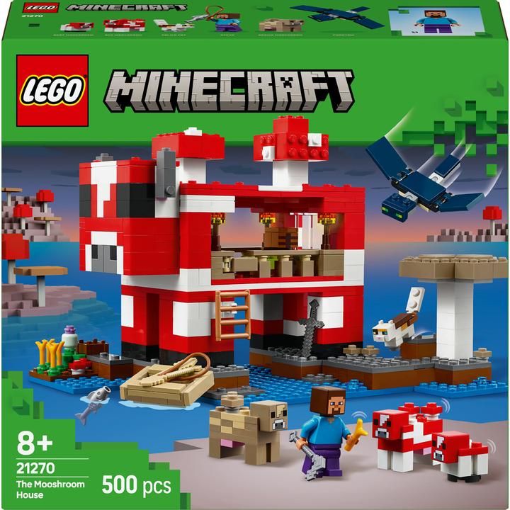 Actual product image LEGO Das Pilzkuh-Haus (21270, LEGO Minecraft)