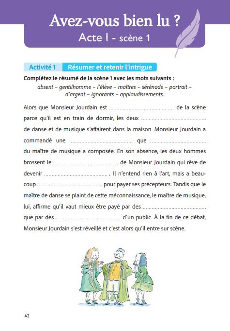 Produktbild Le bourgeois gentilhomme (Französisch, Molière, 2023)