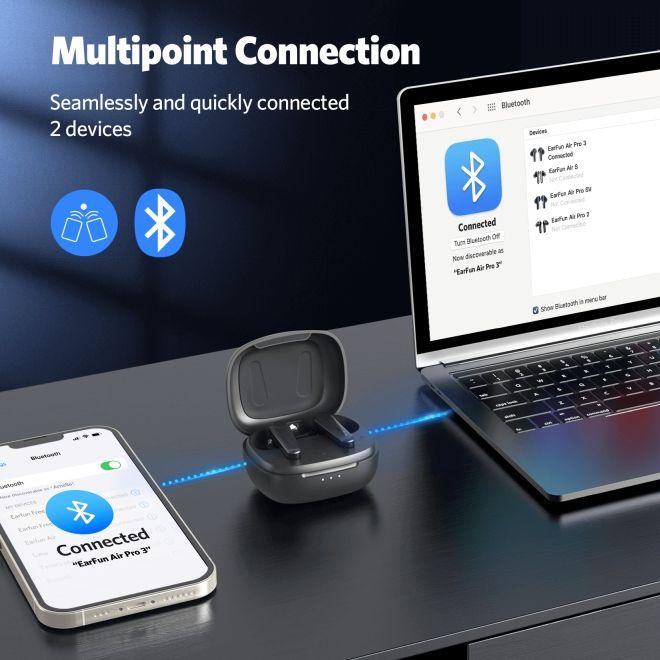 Image du produit EarFun Air Pro 3 (ANC, 9 h, Sans fil)