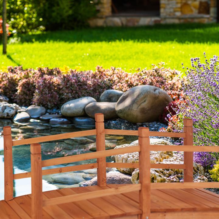Produktbild Relaxdays Teichbrücke Geländer