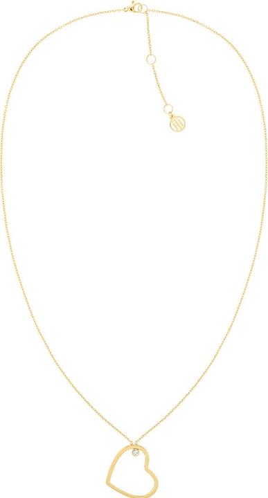 Produktbild Tommy Hilfiger Minimal Hearts Halskette (Edelstahl, 58 cm)