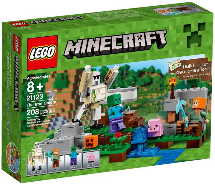 Actual product image LEGO Minecraft The Iron Golem (21123, LEGO Minecraft)