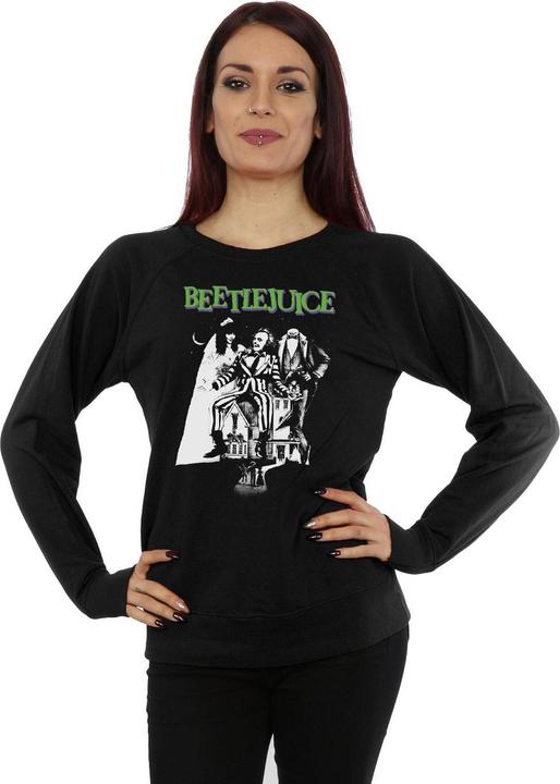 Produktbild Beetlejuice Mono Poster Sweatshirt (M)