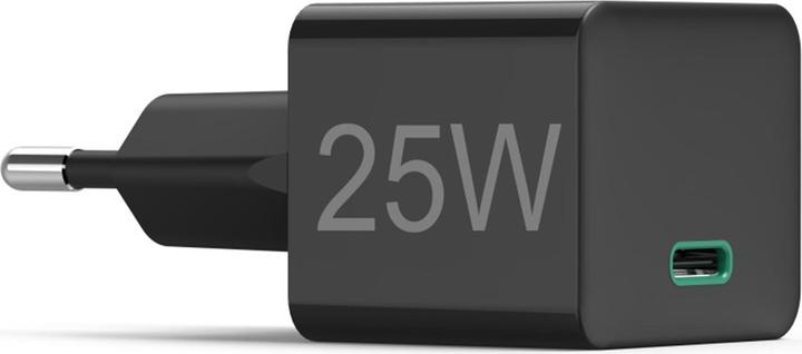 Produktbild Hama Schnellladegerät, USB-C, PD/Qualcomm®, Mini-Ladegerät, 25 W, Schwarz (25 W)