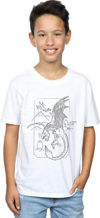 Produktbild Dragon Line Art TShirt Jungen (152, 158)