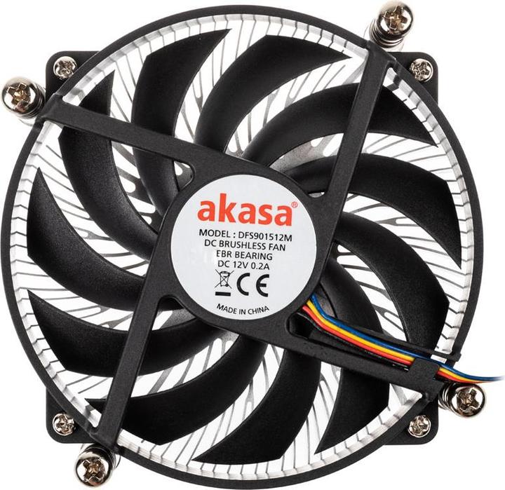 Produktbild Akasa AK-CC6308EP01 Low Profile CPU-Kühler (31.80 mm)