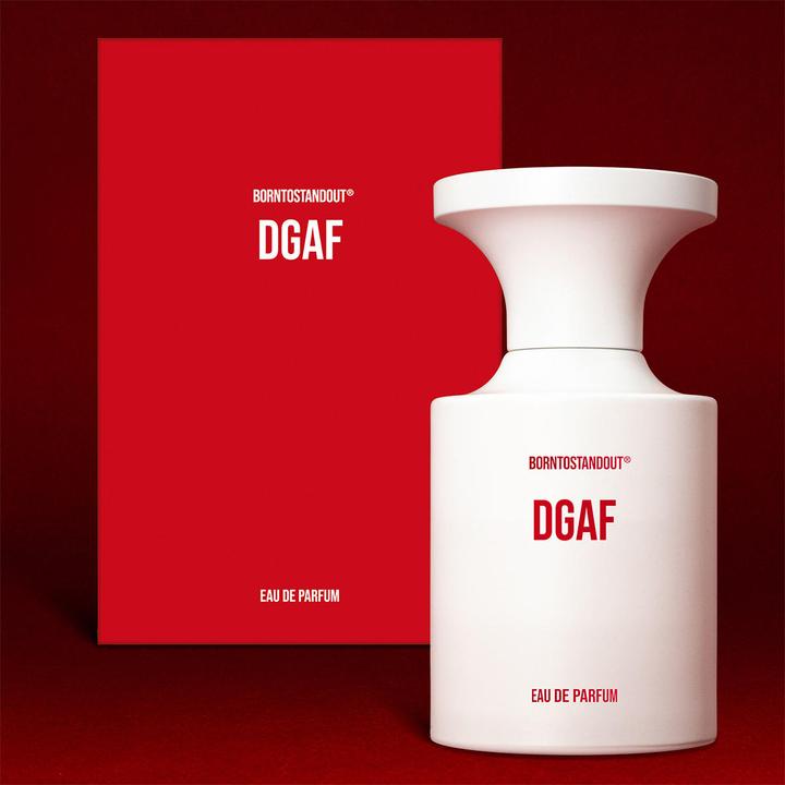 Actual product image Borntostandout DGAF Eau de Parfum (Eau de parfum, 50 ml)