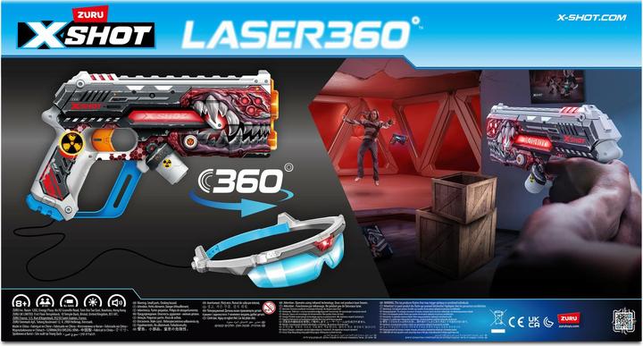 Immagine prodotto Xshot Skins Laser 360° (2 blaster laser e 2 cuffie a infrarossi)