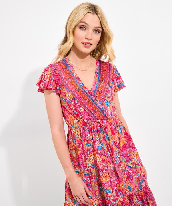Produktbild Joe Browns Paisley Print V-Neck Maxi Dress (18)