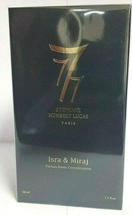 Stephane Humbert Lucas ISRA & MIRAJ by 777 Unisex 50ml 1.7 fl.oz. New in Box (Eau de Parfum, 50 ml)