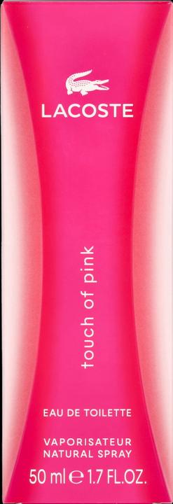 Immagine prodotto Lacoste Pour Femme Touch of Pink Eau de Toilette Vapo 50 ml (Eau de toilette, 50 ml)