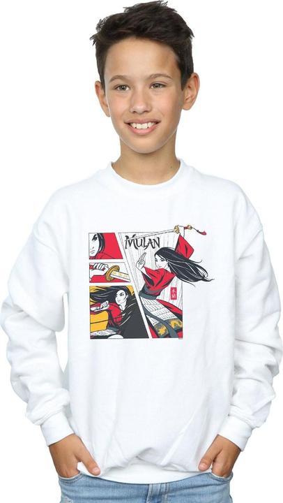 Immagine prodotto Disney Mulan Movie Comic Style Felpa Ragazzi (128)