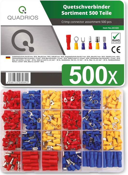 Produktbild Quadrios Quetschverbinder-Sortiment