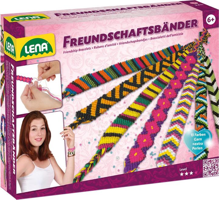 Image du produit Lena Friendship bracelets, big, Children"s jewellery bracelet making kit, 6 yr(s), Multicolour