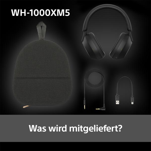 Image du produit Sony WH-1000XM5 (ANC, 30 h, Sans fil, Filaire)