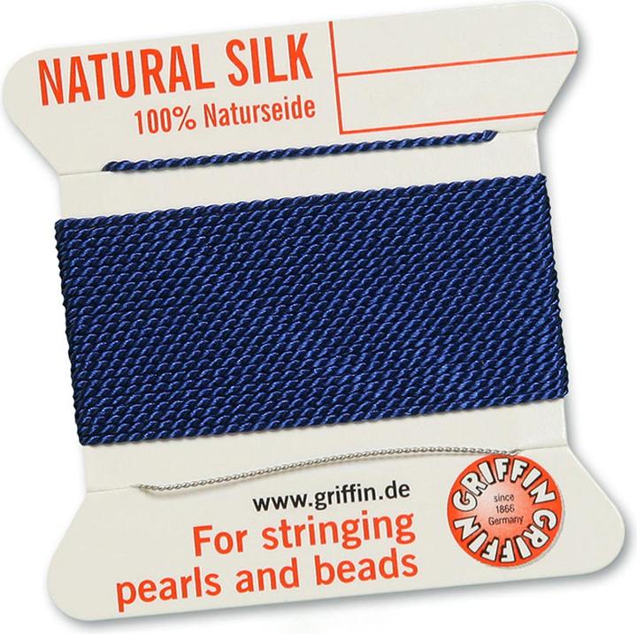 Produktbild Leyda Naturseide 2 Meter mit Nadel
