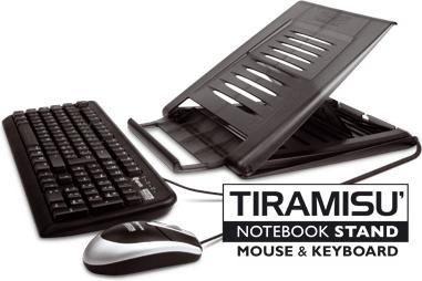 Produktbild Hamlet Tiramisu Plattform-Kit für Notebook mit Tastatur und USB-Maus