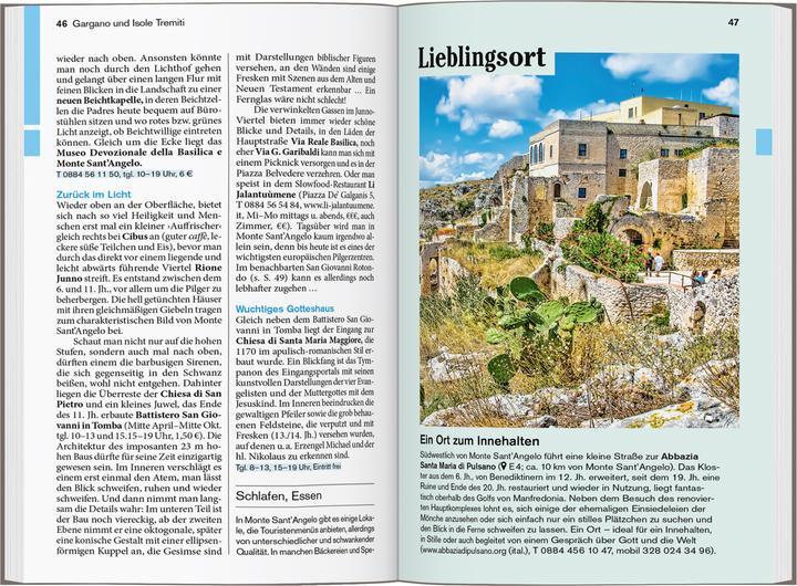 Produktbild Reise-Taschenbuch Reiseführer Apulien (Deutsch, Jacqueline Christoph, 2024)