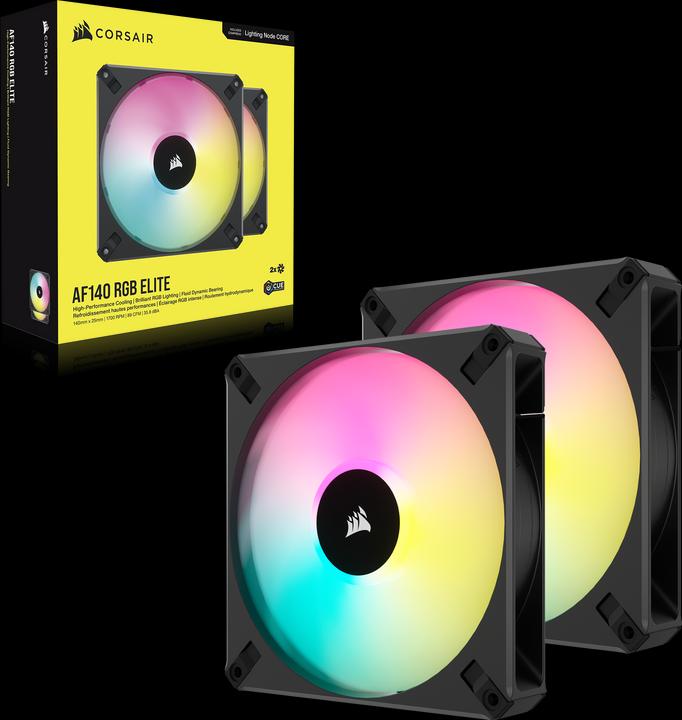 Produktbild Corsair AF140 RGB Elite (140 mm, 2 x)
