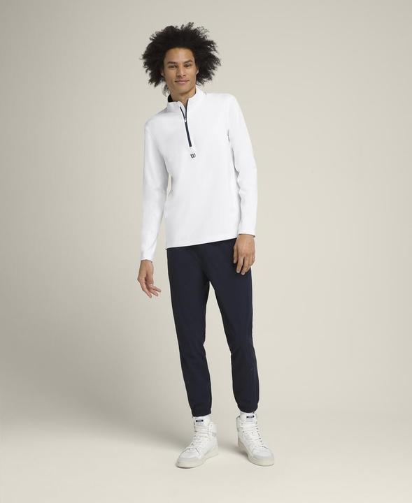 Produktbild Wilson Elevate Performance Half-Zip Herren weiss (S)