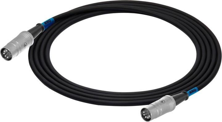 Actual product image SSQ MIDI1 SS-1417 Cable MIDI 5-pin - MIDI 5-pin 1 m Black (1 m, MIDI)