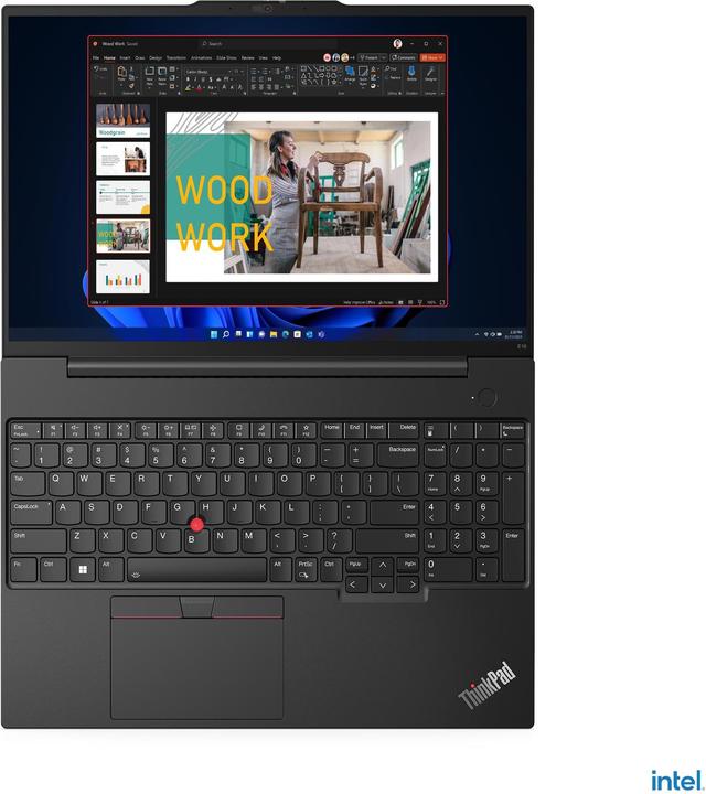 Image du produit Lenovo ThinkPad E16 Gen 1 (16", Intel Core i7-1355U, 16 Go, 512 Go, DE)