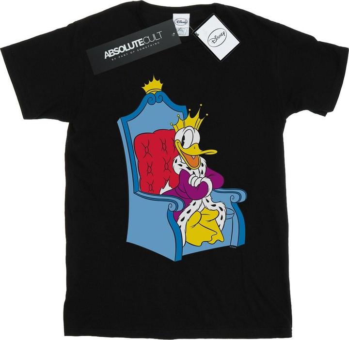 Actual product image Disney Boys Donald Duck King Donald T-Shirt (140, 146)