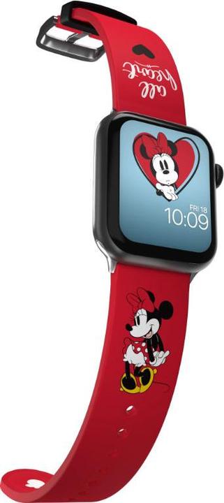 Produktbild Moby Fox Disney bracelet pour smartwatch Minnie Mouse Classic Hearts (Silikon, Apple Watch)