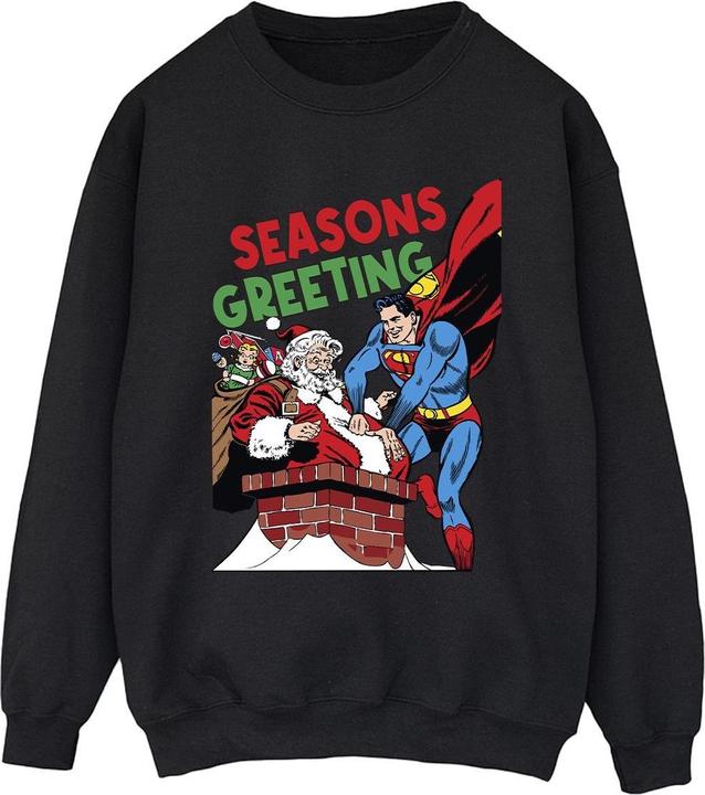Superman Santa Comic Sweatshirt (M)