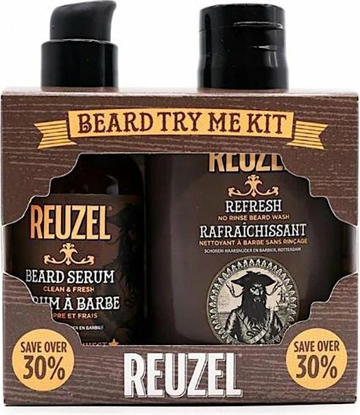 Produktbild Reuzel Beard Try Me Kit Bartpflege-Set - Bartöl & No Rinse Beard Wash (130 ml)