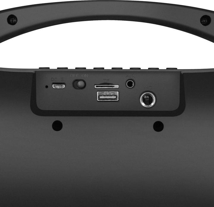 Produktbild Sven Lautsprecher PS-425, schwarz (12W, Bluetooth, UKW, USB, Micro SD, LED-Bildschirm, 1500mA*h) SV (10 h, Akkubetrieb)