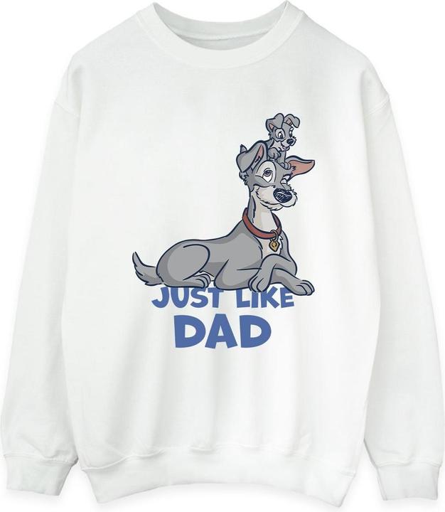 Produktbild Disney Lady And The Tramp Just Like Dad Sweatshirt (S)