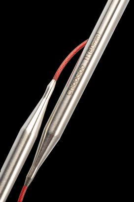 Immagine prodotto ChiaoGoo Ago circolare per maglieria RED LACE in acciaio inossidabile (bestseller)