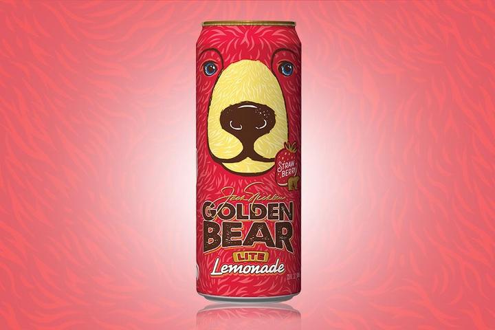 Immagine prodotto AriZona Scatola di limonata dell'orso d'oro STRAWBERRY (24 x 68 cl)