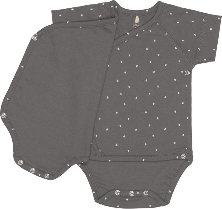 Actual product image Lässig Short sleeve body Spots Anthracite Gr. 86/92 (86, 92)