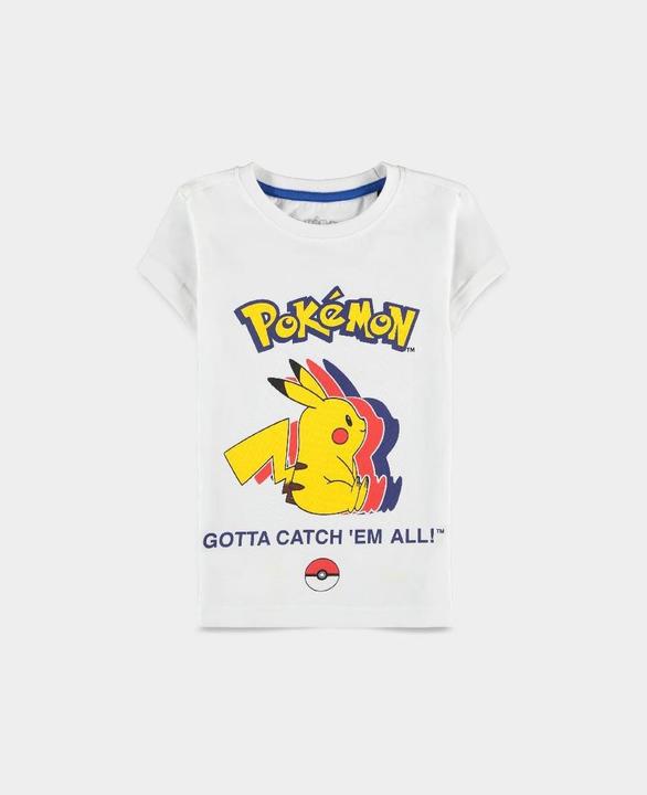 Produktbild Pokémon Silhouette Girls Short Sleeved Tshirt (134)