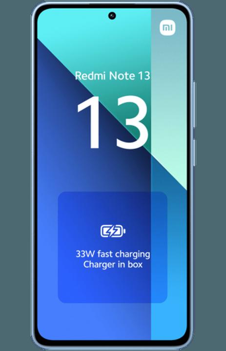Produktbild Xiaomi Redmi Note 13 (512 GB, Ice Blue, 6.67", Hybrid Dual SIM, 108 Mpx, 4G)