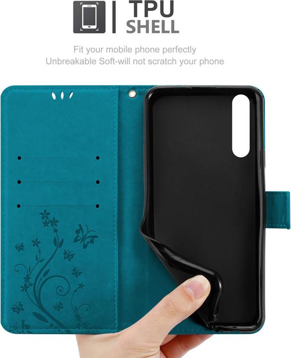 Immagine prodotto Cadorabo Copertina del libro a fiori (Huawei P20 Pro, Huawei P20 Plus)