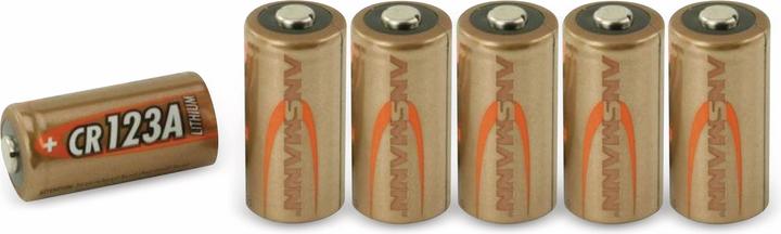 Actual product image Ansmann Photo battery CR-123A Lithium C (6 pcs., CR123A, 1375 mAh)