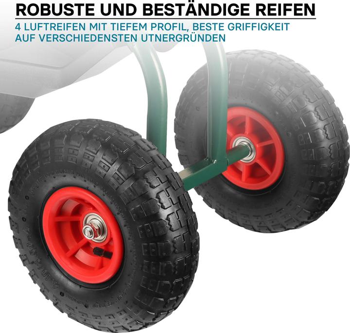 Produktbild Wiltec Gartenwagen (150 kg)