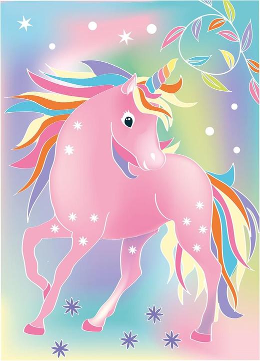 Actual product image Artista Watercolor unicorn